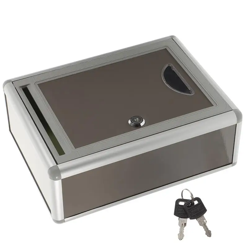 Small Suggestion Box Mailbox With Lock Wall Hanging Complaint Suggestion Box Aluminium Alloy