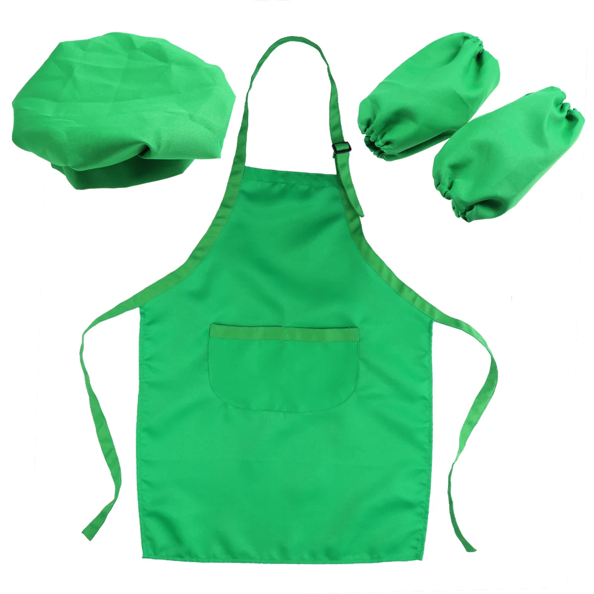 

Kids Craft Apron with Hat and Sleeves Smock Waterproof Artist Painting Aprons Kitchen Bib for Children Kids DIY Crafts Painting