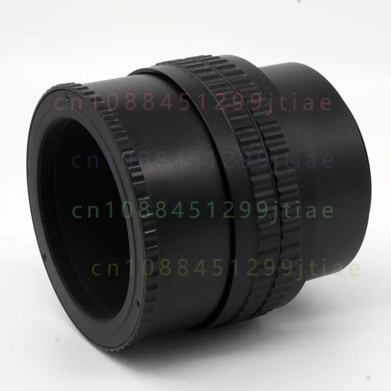 황동 M65M65 36-90mm 조정 가능한 포커싱 헬리코이드 어댑터 매크로 튜브용