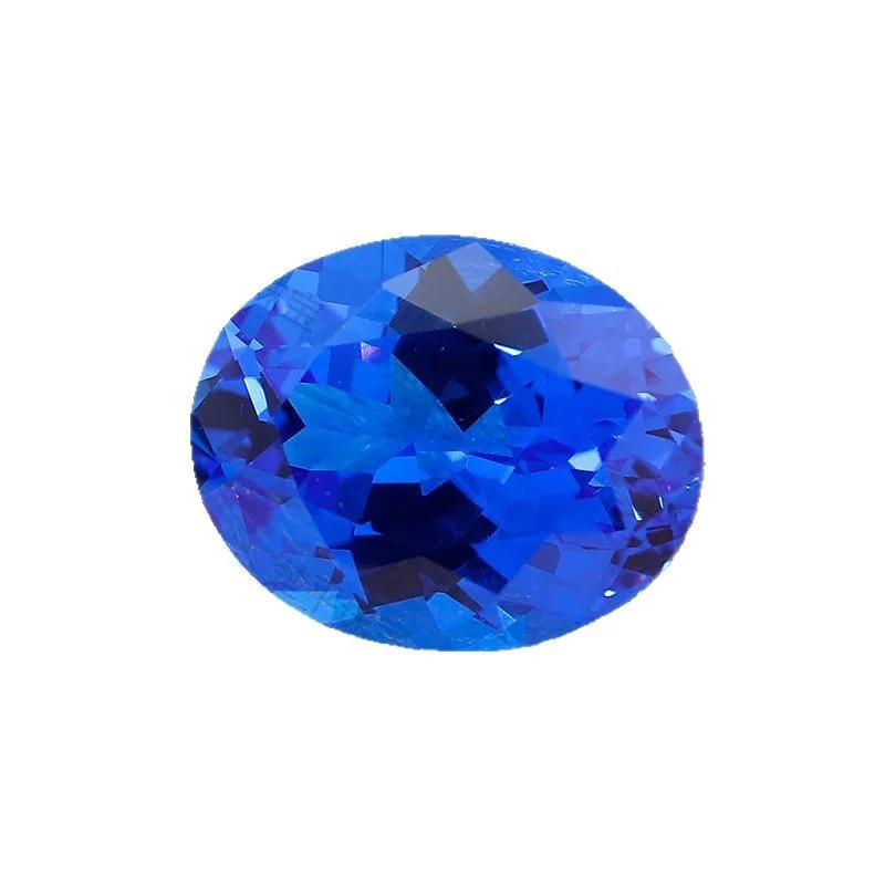 Neue wunderschöne Kobalt-Spinel-Oval-Facettenschliff, schillernde Edelsteine für die Schmuckherstellung, Edelstein-Kollektion, Charms-Stein – Detail 2