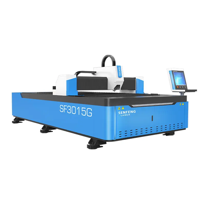 

SENFENG 2000W/2KW Open Type Single Table Fiber Laser Cutting Machine
