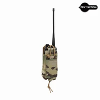 PEW TACTICAL Gridlok BAOFENG/POFUNG UV5R UV82 Airsoft Tactical Radio Pouch Camping Hunting Molle Pouch 1