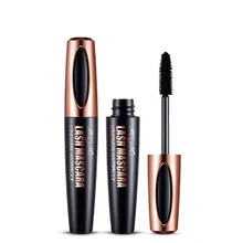  1pcs 4D mascara thick slender curly waterproof and sweatproof 24h lasting effect without smudge mascara makeup tools 