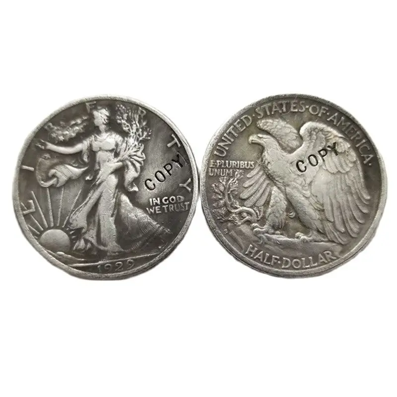 

1929-S Walking Liberty Half Dollar COIN COPY Commemorative Collectibles
