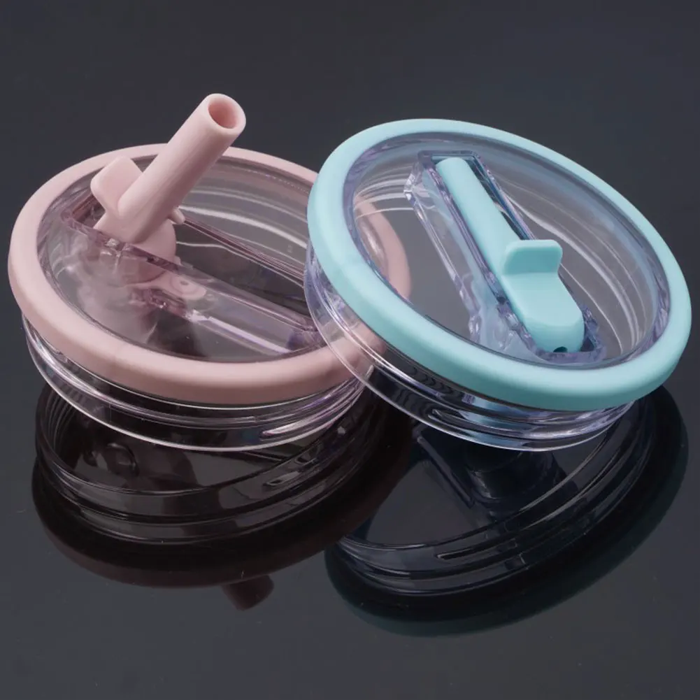 Tumbler Cover 2PCS Tumbler Cover Replacement Lids for Stanley 30Oz/40Oz Tumbler Mug Spill Proof Cup Lids Covers Dustproof Water Cups Straw Lid