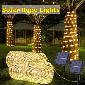 LED Solar Rope String Lights 1
