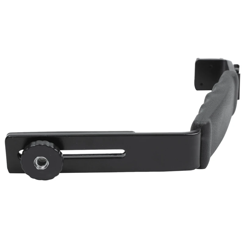 N75R-2X Photo Flash Video Camera Grip Handle L Handle With 2 Standard Side Hot Shoe Mount The Holder Dslr