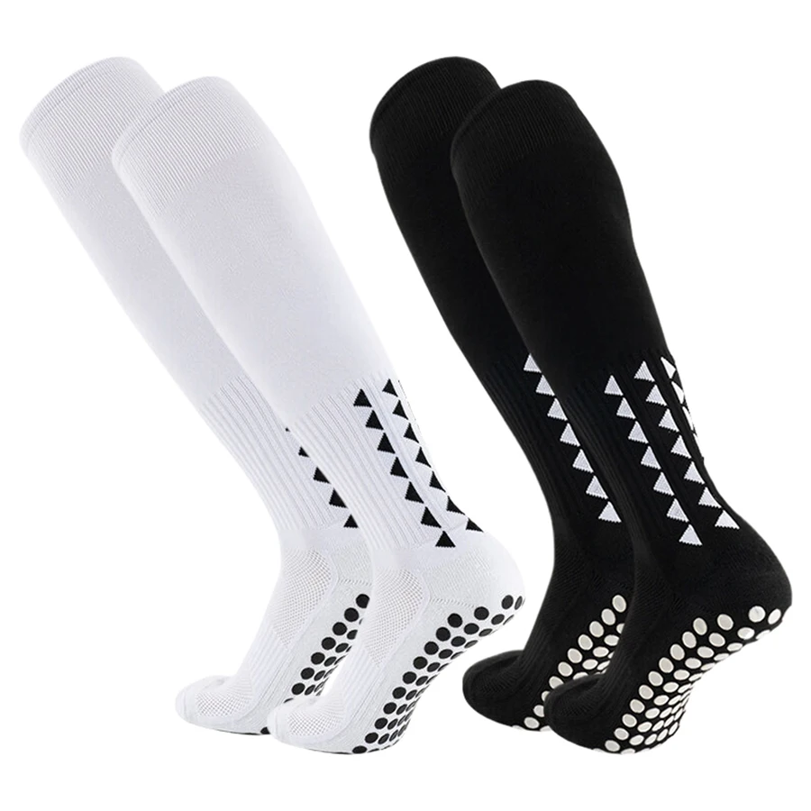Socks Knee High Long Men Women Non Slip Grip for Sports