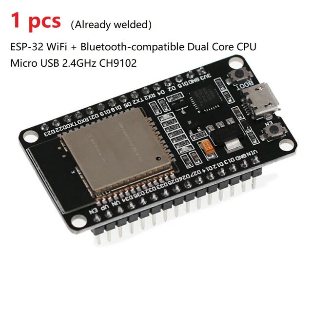 ESP32 Development Board Wireless WiFi +Bluetooth-compatible Dual Core CP2104 Filters Module 2.4GHz RF ESP32 High Quality WIFI BT CH9102