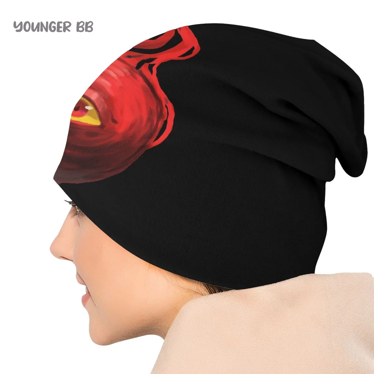 Orb Knitted Hat Hip Hop Earmuff Bonnet 