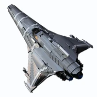 New Interstellar Space Wars The Battlestar Galactica Colonial Viper MKII MOC-9424 Building Blocks Bricks Kid Toy Christmas Gifts 3