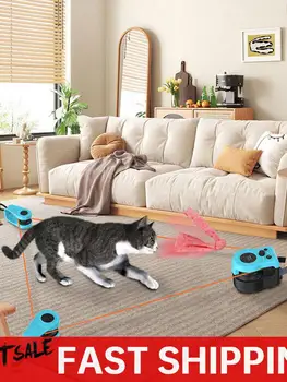 Jouet, tapis roulant pour chaton d'intérieur, exercice de course et de stimulation mentale, idéal pour occuper les chatons et les chiots qui s'ennuient. 1