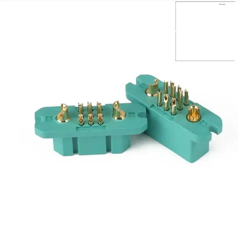 VTOL MPX Connector 9+2 Dual Power Fixed Wing Quick Release Plug Forrc UAV Aircraft Gold-Plated Plug Connector