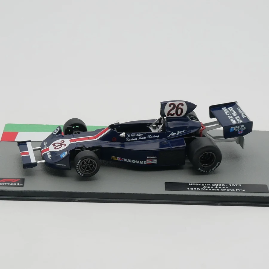 Ixo 1:43 Hesketh 308B 1975 Alan Jones Diecast Car Model Metal Toy