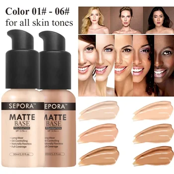 SEPORA Liquid Foundation Waterproof 1