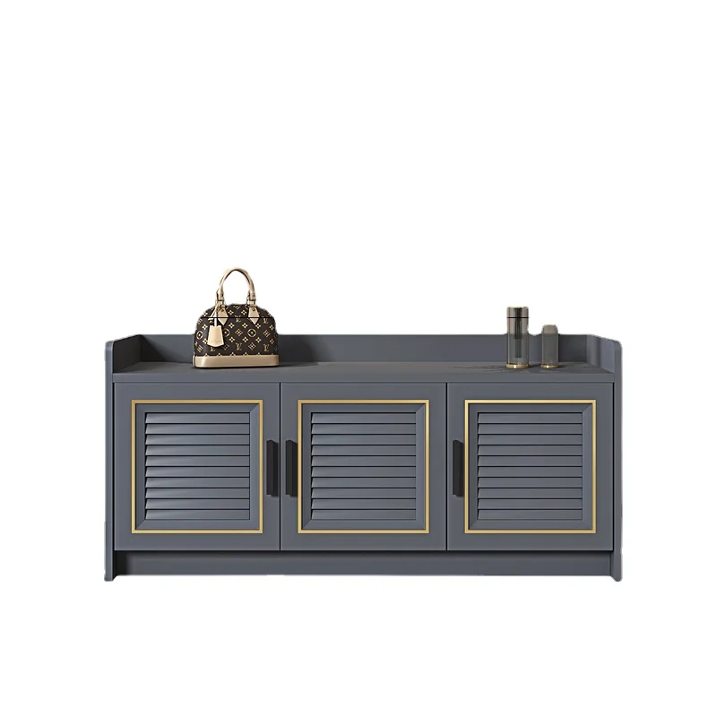 

YY Outdoor Aluminum Alloy Shoe Cabinet Door Corridor Multi-Function Locker