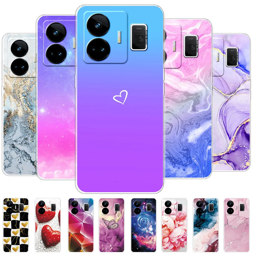 Per Oppo Realme Gt3 Custodia Da 6.74 Pollici Per Realme Gt3 Custodie Trasparenti Cover Morbida In Silicone Fundas Per Realme Gt3 Gt 3 Coque Bumper