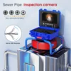 Sewer Inspection Camera 9 inch DVR Sewer Pipe Camera Meter Counter Endoscope Camera Borescope camera with and Self-Leveling 512H 2