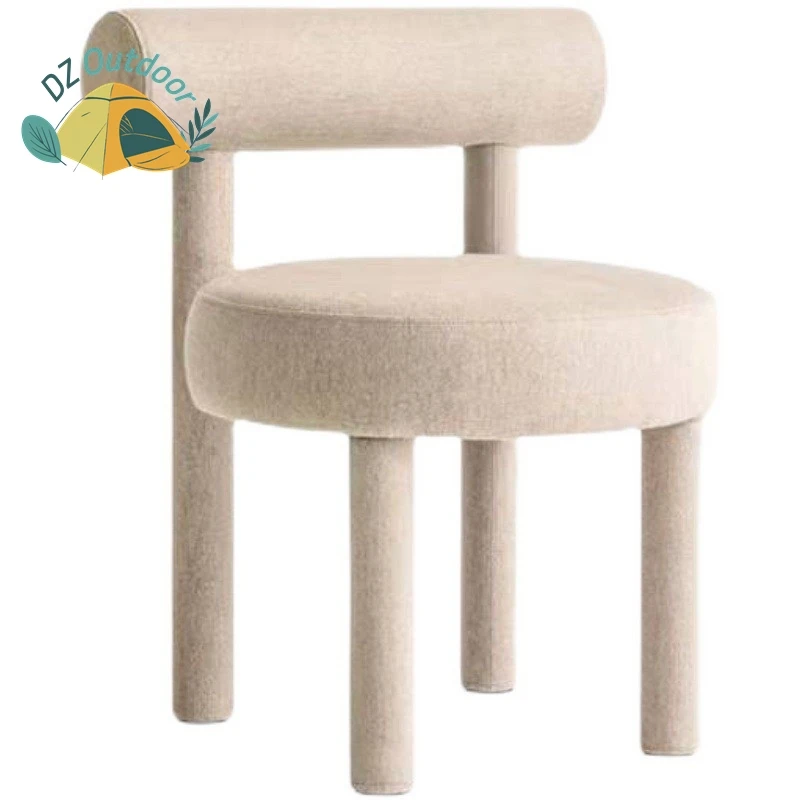 DZ Internet Celebrity Light Luxury Home Bedroom Dressing Table Makeup Chair Designer Model Room Creative Ins Dining Chair