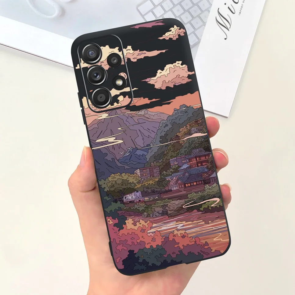 For Samsung Galaxy A23 5G Case Cartoon Animal Butterfly Print Soft TPU Silicone Phone Covers For Samsung Galaxy A23 4G Fundas