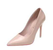  2022 Fashion High Heels 35-43 Plus Size Women Shoes 12cm Thin Stiletto Banquet Wedding Shoes Sexy Pointed Toe Ladies Party Shoes 