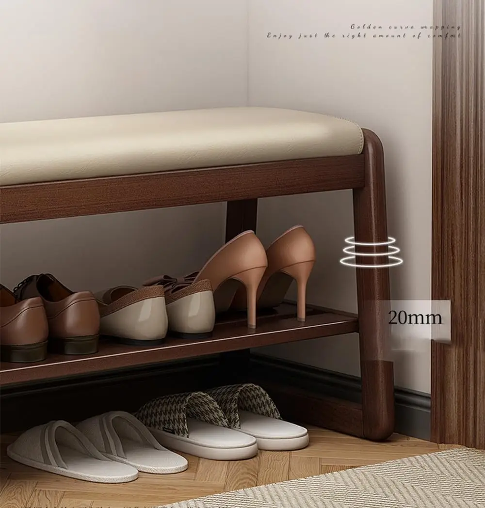 داشا تاران رف احذية خشبي طبقتين