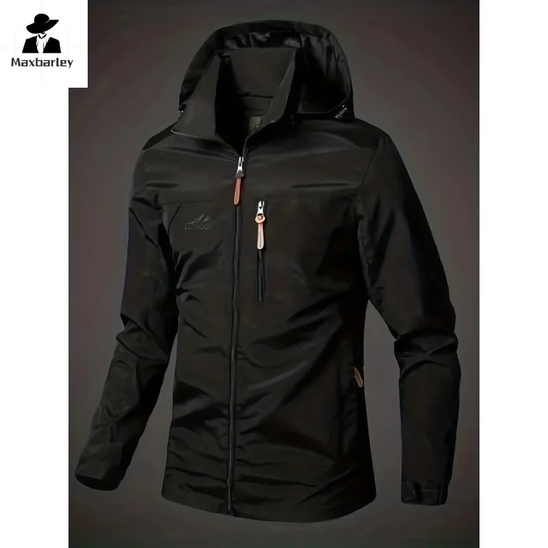 Men's Spring Jacket Brand Man Jacket Retro for Men Golf Jackets Trekking Windshield Techwear Heating Cold