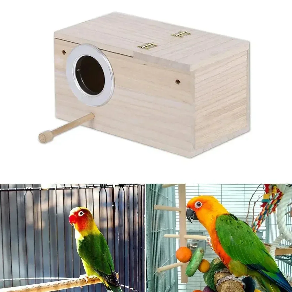 Bird Breeding Box Cage Nest For Parrot