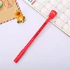 4pcs Creative French Fries Cola Hamburger Inspirational Gel Pens 0.5mm Black Ink Quick Drying Signature Pen Writing Stationery 5