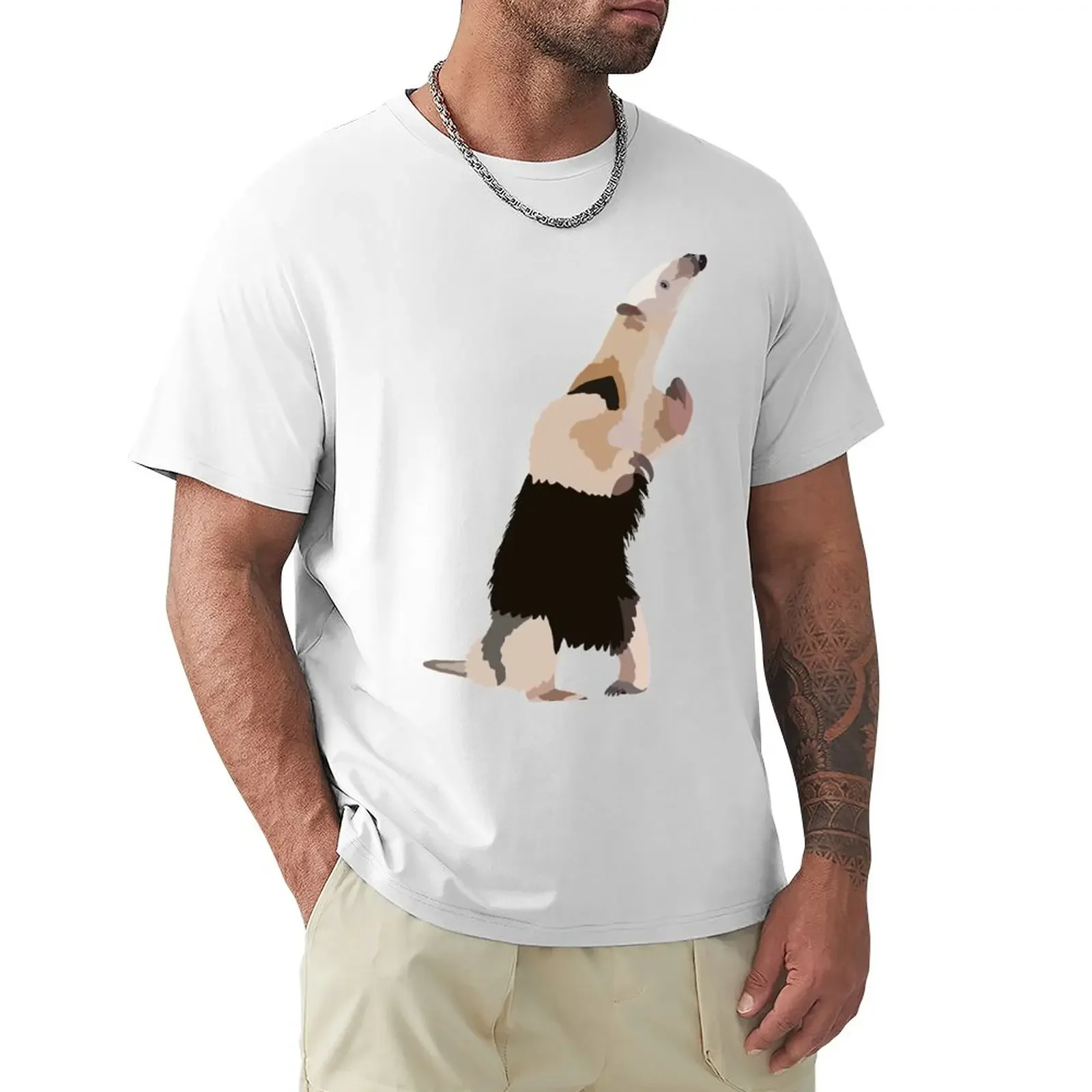

T is for Tamandua T-Shirt vintage clothes sweat Men's t-shirt