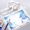 Paper Fixation Masking Tape Sketch Watercolor Painting Oil Painting Artist Washi Tape Sketch Fixation Sticky Traceless Tape 1