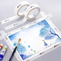Paper Fixation Masking Tape Sketch Watercolor Painting Oil Painting Artist Washi Tape Sketch Fixation Sticky Traceless Tape 1