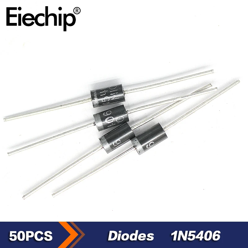 50pcs-lot-Rectifier-Diode-1N5406-IN5406-Diodes-3A-600V-DO-27-RECTIFI ...