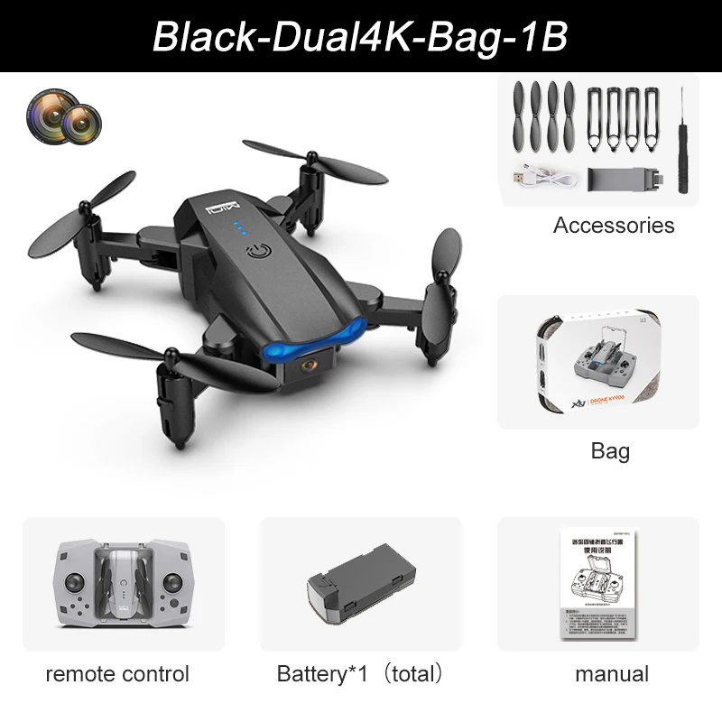 Black-Dual4K-1B-Bag