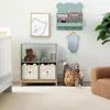 Children's Bookcases, babyGap by Brannan Bear Bookcase with Bins, Sage Green 1