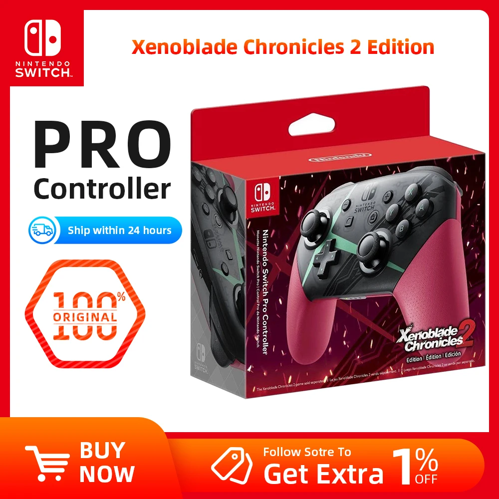 tvetydig to uger Andre steder Pro Controller Nintendo Switch Xenoblade | Xenoblade Chronicles 2 | Xenoblade  2 Pro - Gamepads - Aliexpress