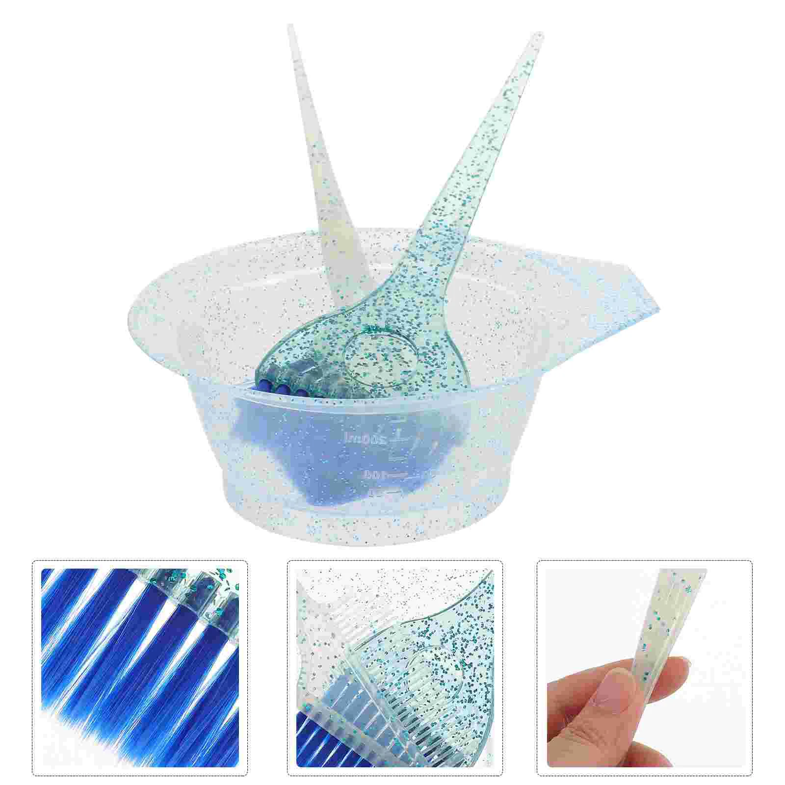 

Kit Baking Oil Bowl Three-piece Set Hair Coloring Brush and Dyeing Salon Mixing