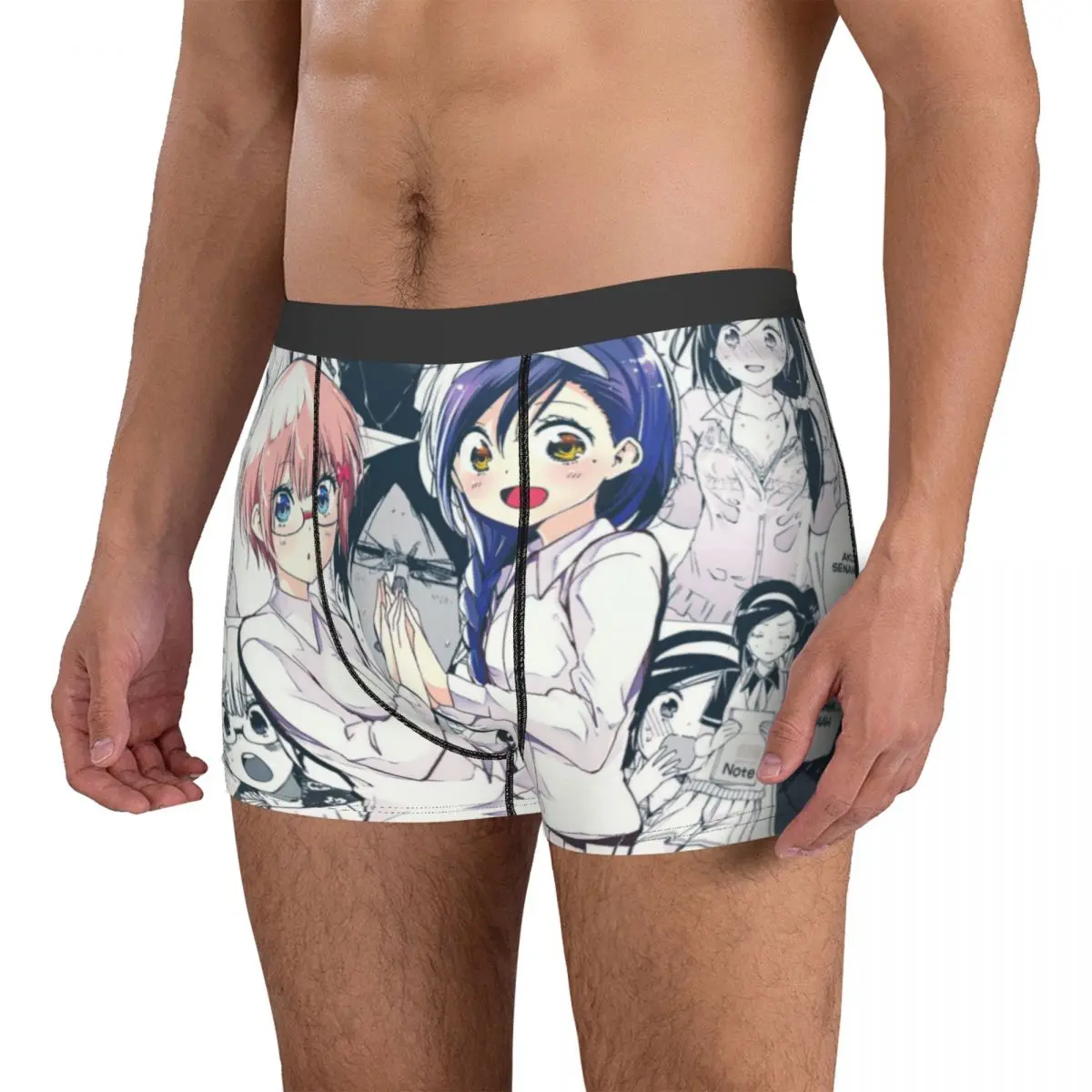 Boku Ben Fumino Furuhashi Men Boxer Briefs Underpants Manga Cut Highly Breathable Top Quality Sexy Shorts Gift Idea 3