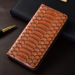 Luxury Genuine Leather Flip Wallet Phone Case Cover for Galaxy S26 Plus(Pro) (Brown)