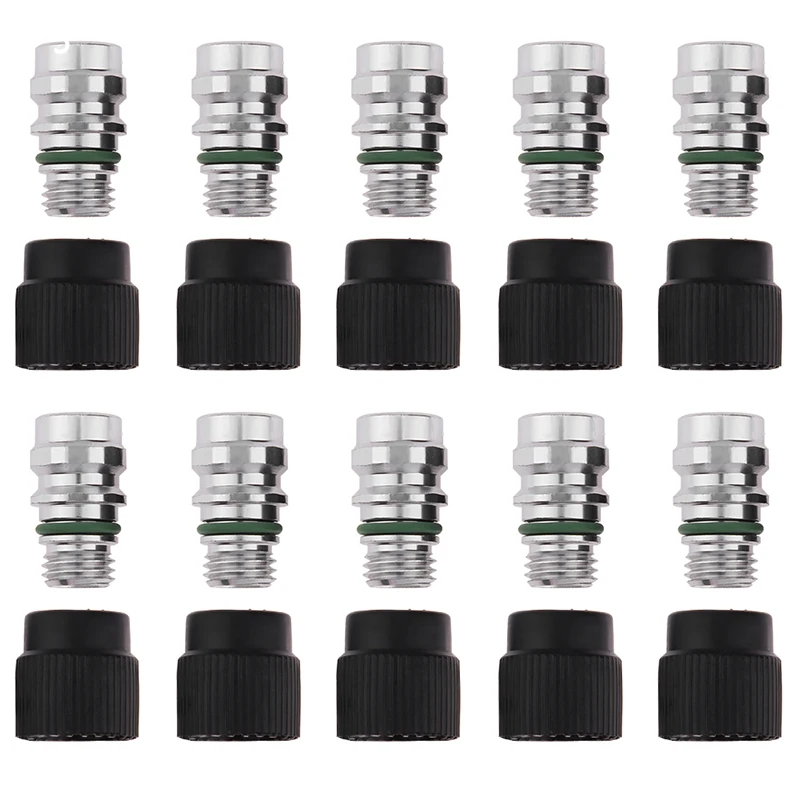 M12x1.5 Male High Side AC Service Valve – Replacement For Chevy, GMC, Ford, Chrysler, VW, Porsche & More