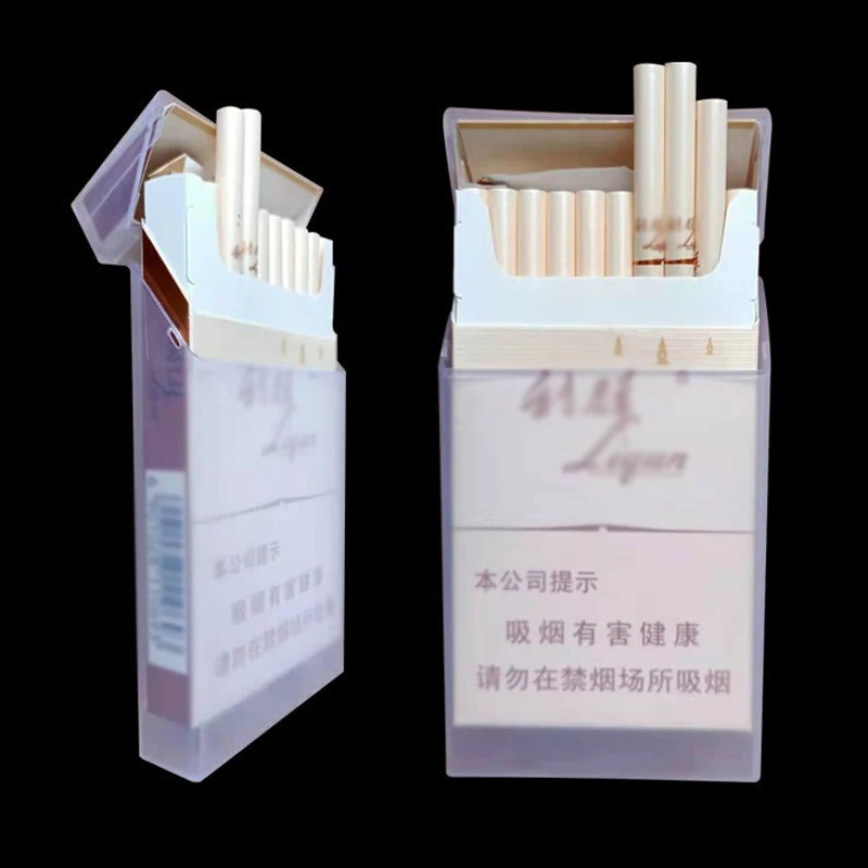 Kunststoff Zigarette Fall Box für Männer Exquisite Damen Zigarette