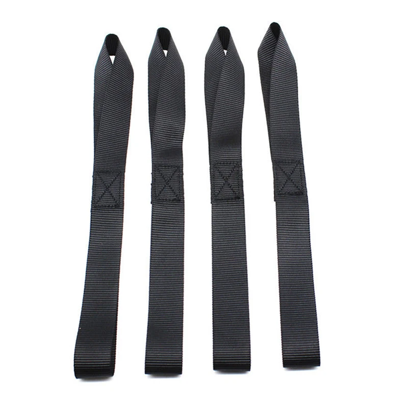 1/4Pcs Soft Loop Tie Down Straps Ratchet Towing Cargo ATV UTV Motorcycle 600LBS cargo straps,cargo tie down strap,tie down straps,lashing strap