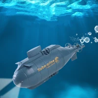Xmas 6 Channel Mini RC Submarines Remote Control Boat Waterproof Diving Toy For Fish Tank Gift for Kids Boys New Year Gifts 2