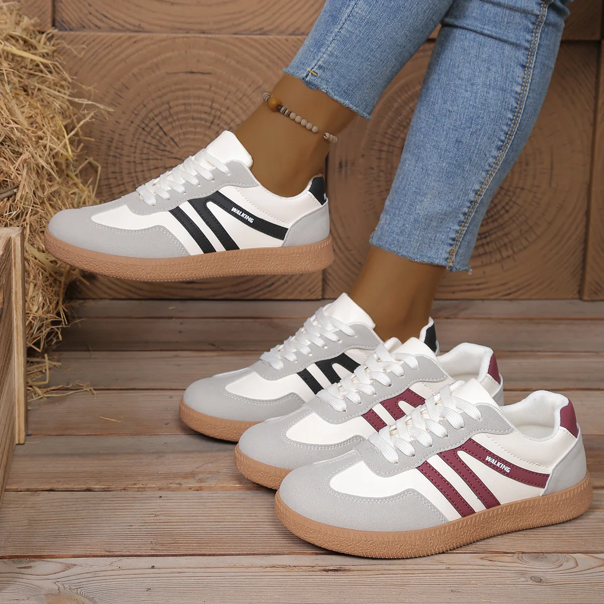 Luxury Women's Flat Loafers 2025 Spring Collection Comfortable Slip-On Lightweight Outdoor Fashion Shoes for Ladies