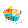 New 17/25/35/68PCS Simulation Children's Kitchen Food Cutting Toy Set Food Cutting Fruit and Vegetable Toys Children's Gifts 6
