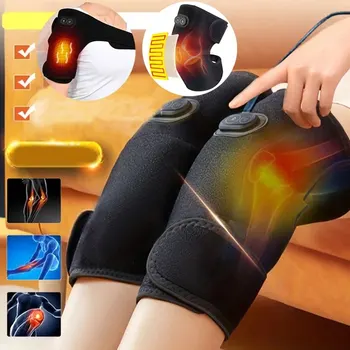 적외선 온열 요법 무릎 패드 어깨 마사지 온열 무릎 스트랩, 조절식 익스텐션 패드, 관절염 무릎 통증 완화