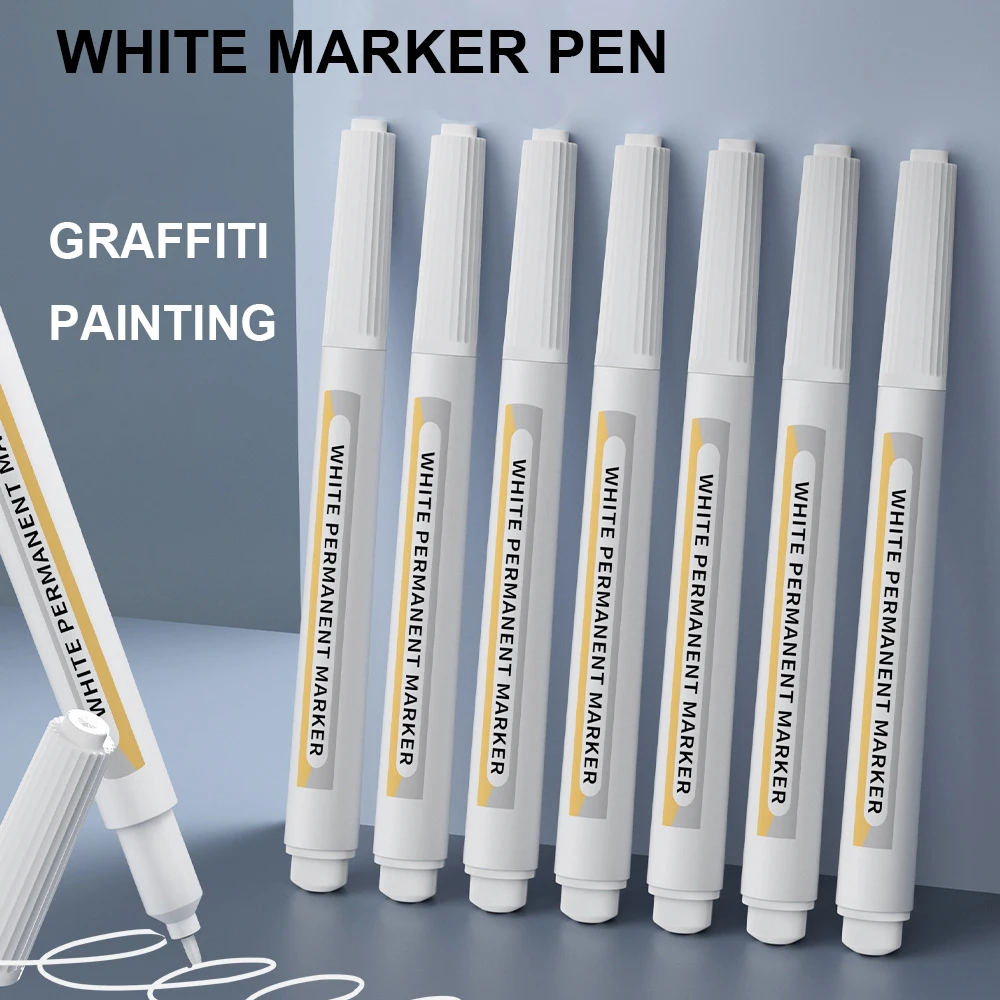 White Chalk Marker Erasable Blackboard Pens Liquid Chalk Markers Dry Marker Pens 3/5/10Pcs liquid chalk markers