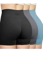 Women's Yoga Shorts High Waisted Fitness Pants Peach Hip Seamless Hip Lifting Ladies Sports Shorts - Image 6