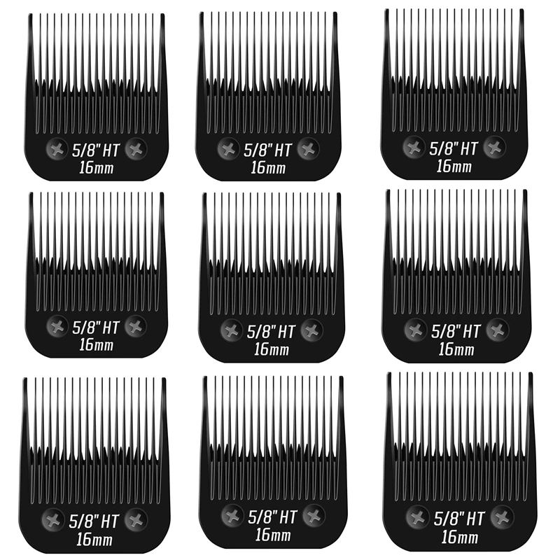 5/8"HT Detachable Pet Grooming Clipper Ceramic Blade, For Andis, Oster A5, Wahl KM Dog Animals Clippers,Cut Length 5/8"（16mm）