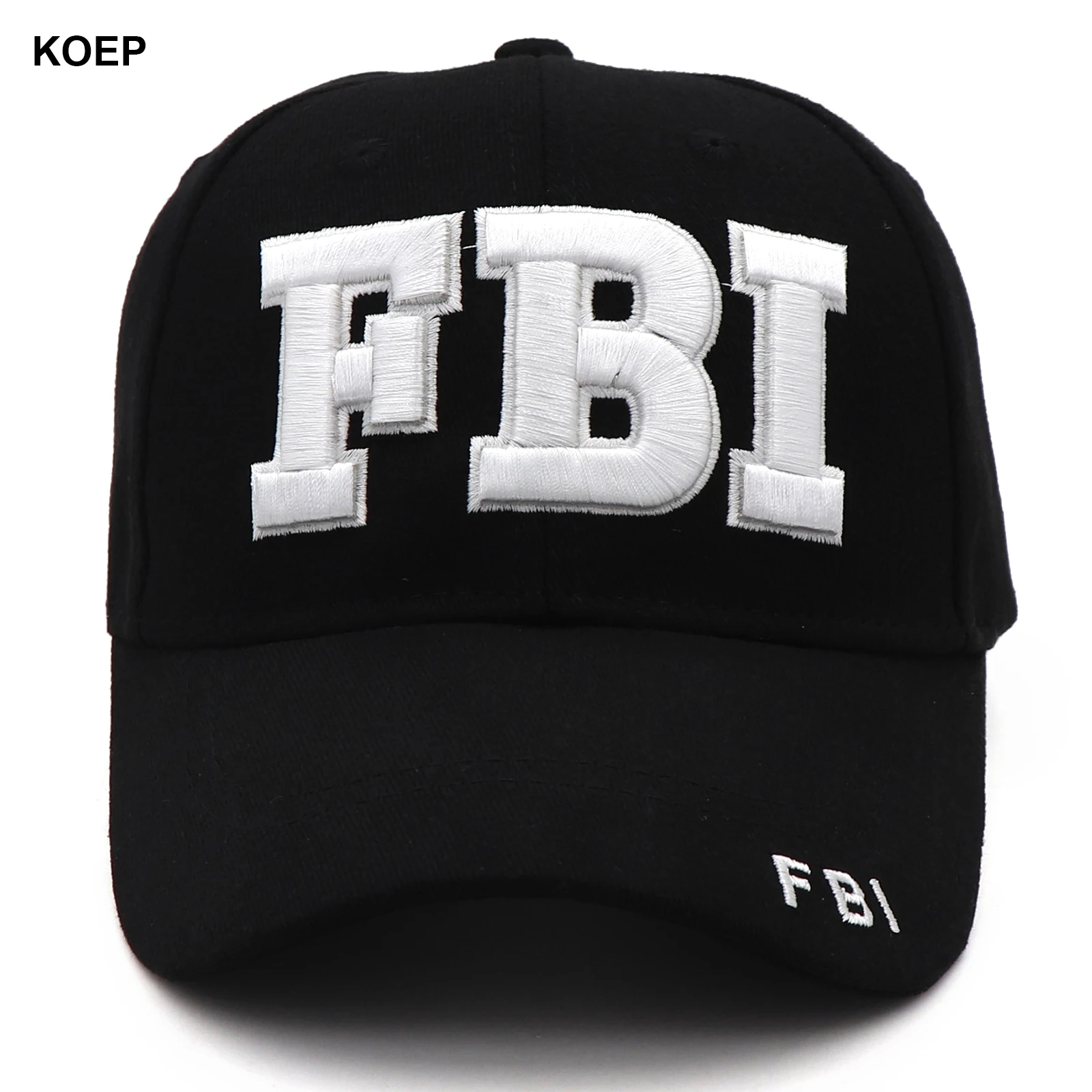 KOEP Tactical Series SWAT FBI POLICE CSI SECURITY Embroidery Baseball Cap Fishing Caps Men Outdoor Hunting Dad Hat 2